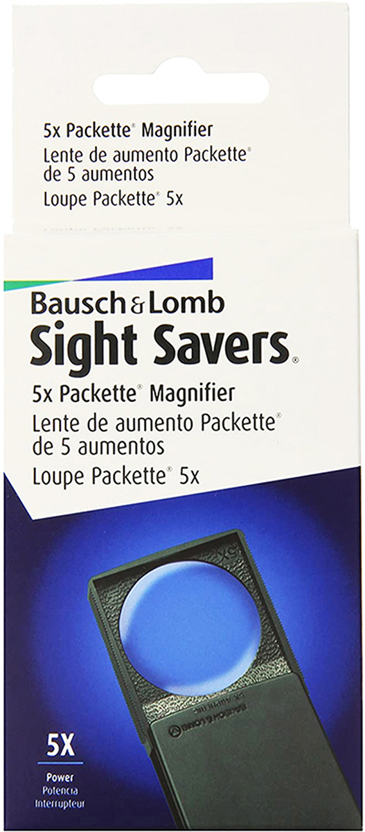 5x Folding Magnifier - Bausch & Lomb 5x Packette 5x Folding Magnifier - Bausch & Lomb 5x Packette