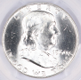 1960 Franklin Half Dollar PCGS MS64 FBL 50c 1960 Franklin Half Dollar PCGS MS64 FBL 50c