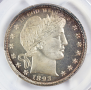 1893 Liberty Head "Barber" Proof Half Dollar PCGS PR64 Cameo 50c 1893 Liberty Head "Barber" Proof Half Dollar PCGS PR64 Cameo 50c