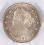 1883 "No Cents" Liberty Head "V" Nickel PCGS AU58 5c 1883 "No Cents" Liberty Head "V" Nickel PCGS AU58 5c