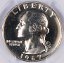 1967 SMS Washington Quarter PCGS MS66 25c 1967 SMS Washington Quarter PCGS MS66 25c