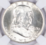 1959 Franklin Half Dollar NGC MS65 FBL 50c 1959 Franklin Half Dollar NGC MS65 FBL 50c