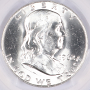 1962-D Franklin Half Dollar PCGS MS64 FBL 50c 1962-D Franklin Half Dollar PCGS MS64 FBL 50c