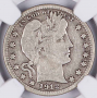 1912-S Liberty Head "Barber" Quarter NGC Very Good VG10 25c 1912-S Liberty Head "Barber" Quarter NGC Very Good VG10 25c