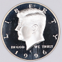 1996-S Silver Kennedy Half Dollar NGC PR69DCAM 50c 1996-S Silver Kennedy Half Dollar NGC PR69DCAM 50c