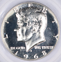 1968-S Kennedy Half Dollar PCGS PR68 50c 1968-S Kennedy Half Dollar PCGS PR68 50c