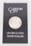1880-CC GSA Morgan Silver Dollar Carson City 80/79 Vam-6 Low 7 1880-CC GSA Morgan Silver Dollar Carson City 80/79 Vam-6 Low 7