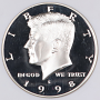 1998-S Silver Kennedy Half Dollar NGC PR69DCAM 50c 1998-S Silver Kennedy Half Dollar NGC PR69DCAM 50c