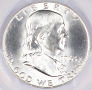 1963-D Franklin Half Dollar PCGS MS64 FBL 50c 1963-D Franklin Half Dollar PCGS MS64 FBL 50c