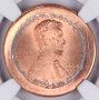 2001 Broadstruck Mint Error Lincoln Cent NGC MS66 RD 1c 2001 Broadstruck Mint Error Lincoln Cent NGC MS66 RD 1c