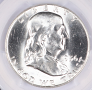 1956 Franklin Half Dollar PCGS MS64 FBL 50c 1956 Franklin Half Dollar PCGS MS64 FBL 50c