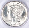 1936-D Winged Liberty Head "Mercury" Dime MS65 FB PCGS 10c 1936-D Winged Liberty Head "Mercury" Dime MS65 FB PCGS 10c