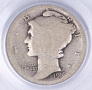 1916-D Winged Liberty Head "Mercury" Dime About Good AG03 PCGS 10c 1916-D Winged Liberty Head "Mercury" Dime About Good AG03 PCGS 10c