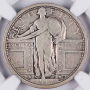 1917 Type 1 Standing Liberty Quarter NGC Very Good VG10 25c 1917 Type 1 Standing Liberty Quarter NGC Very Good VG10 25c
