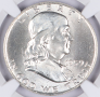 1959 Franklin Half Dollar NGC MS63 FBL 50c 1959 Franklin Half Dollar NGC MS63 FBL 50c