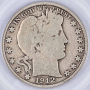 1912 Liberty Head "Barber" Half Dollar PCGS G06 50c 1912 Liberty Head "Barber" Half Dollar PCGS G06 50c