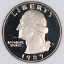 1989-S Washington Quarter NGC PF69 Ultra Cameo 25c 1989-S Washington Quarter NGC PF69 Ultra Cameo 25c
