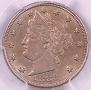 1883 "With Cents" 5c AU53 PCGS Liberty Head "V" Nickel 1883 "With Cents" 5c AU53 PCGS Liberty Head "V" Nickel