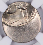 1984-P Struck 45% Off Center Mint Error Jefferson Nickel NGC MS66 5c 1984-P Struck 45% Off Center Mint Error Jefferson Nickel NGC MS66 5c