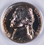 1960 Soft Purple Toned 5c PR67 PCGS Jefferson Nickel 1960 Soft Purple Toned 5c PR67 PCGS Jefferson Nickel