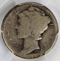 1916-D Winged Liberty Head "Mercury" Dime Good G04 PCGS 10c 1916-D Winged Liberty Head "Mercury" Dime Good G04 PCGS 10c