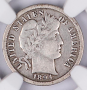 1894-O Liberty Head "Barber" Dime NGC Fine Details 10c 1894-O Liberty Head "Barber" Dime NGC Fine Details 10c